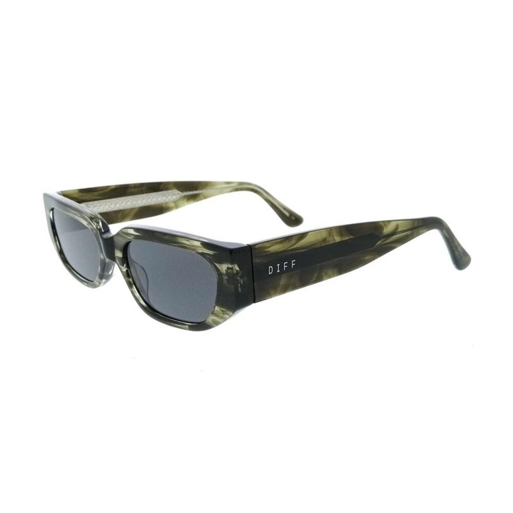 Diff SDFSLY 549U47 Green Aviator Womens Sunglasses